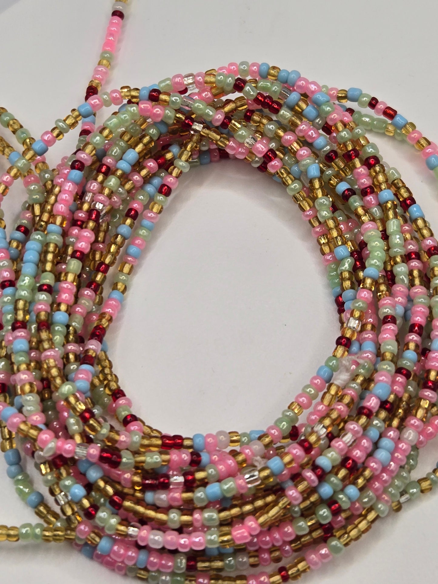 MULTI COLORED WAIST &Belly Beads