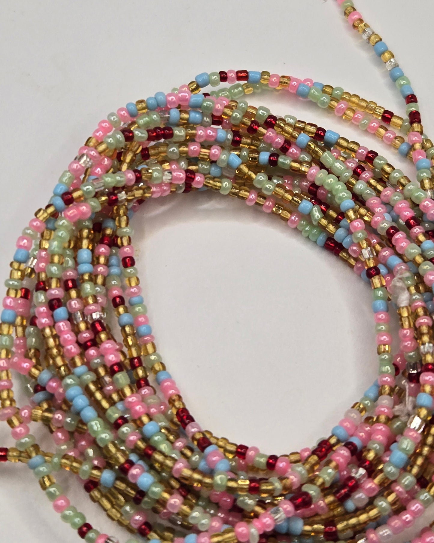 MULTI COLORED WAIST &Belly Beads