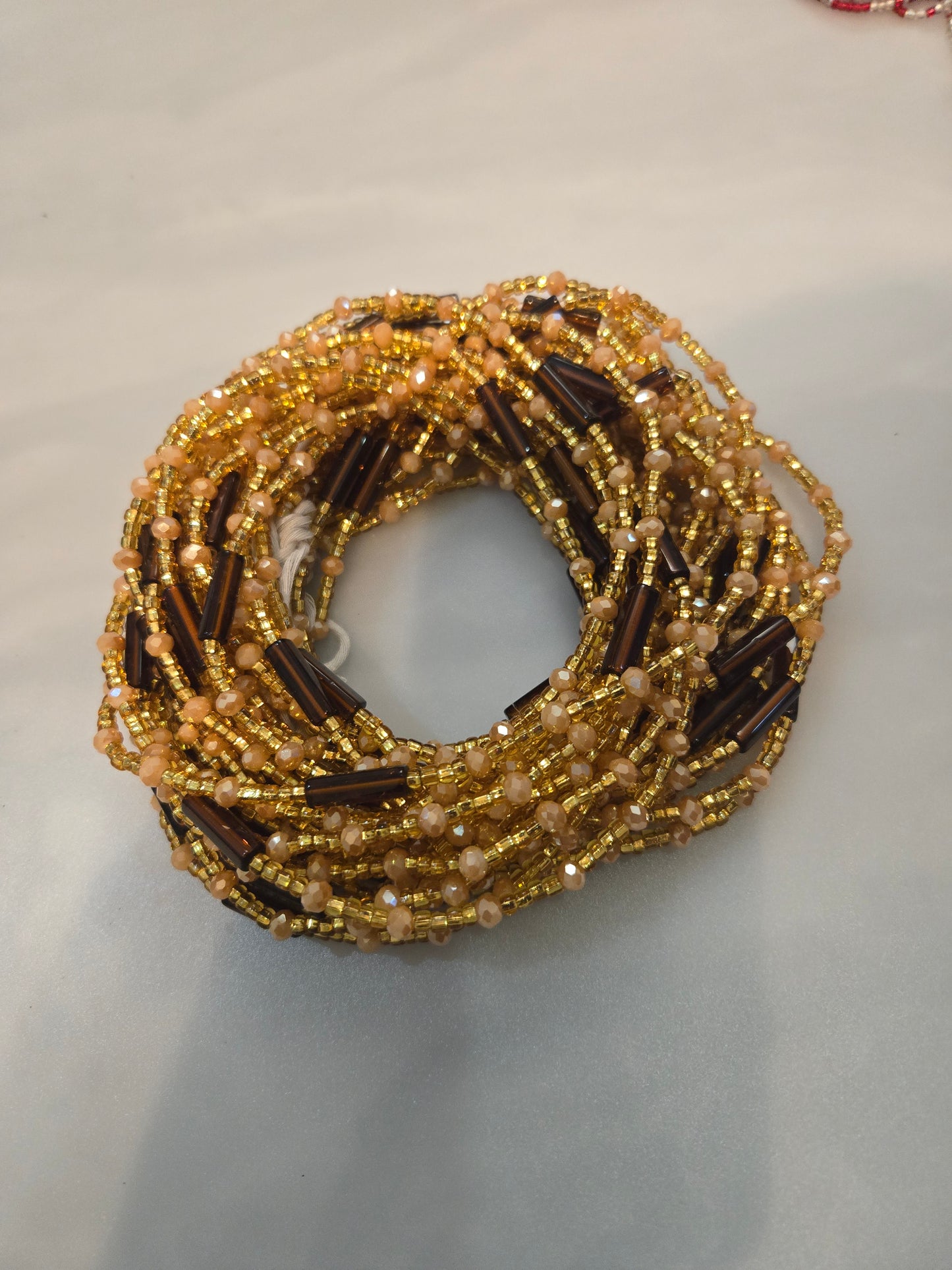 CHOCOLATE  WAIST BEADS